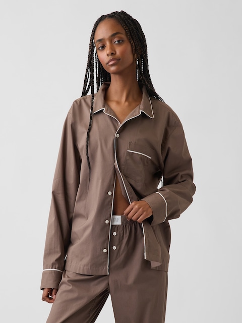 Poplin PJ Shirt