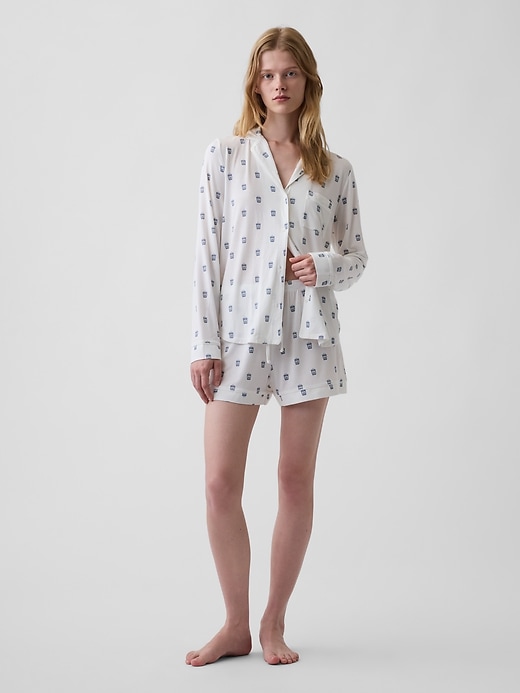 L'image numéro 2 présente Haut de pyjama en modal PureDouceur