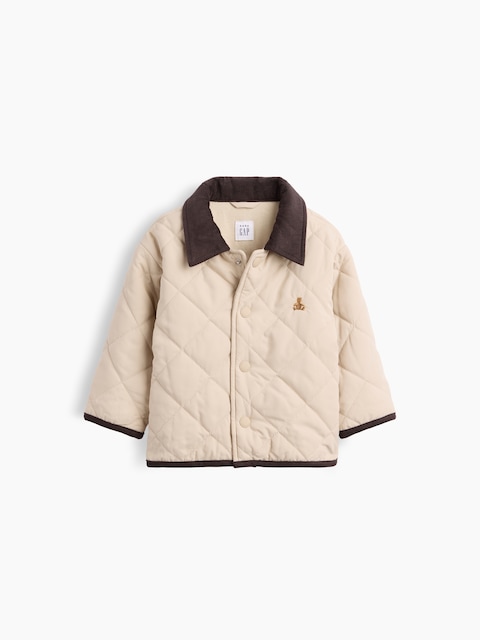 VESTE CAMPAGNARDE MATELASSÉE POUR BÉBÉ