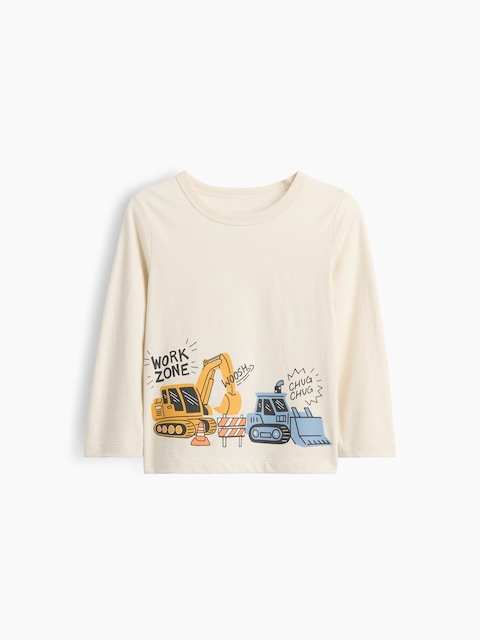 T-SHIRT AGENCEZ À VOLONTÉ À IMPRIMÉ POUR BÉBÉ ET TOUT-PETIT