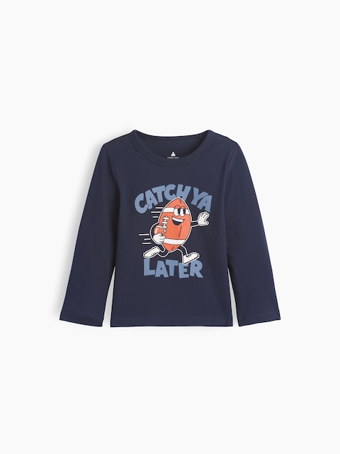 T-SHIRT AGENCEZ À VOLONTÉ À IMPRIMÉ POUR BÉBÉ ET TOUT-PETIT