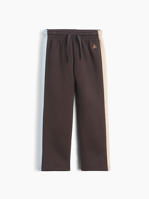 Image number 1 showing, Baby & Toddler VintageSoft Colorblock Stripe Sweatpants