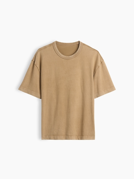 L'image numéro 5 présente T-shirt court en tissu épais pour Adulte