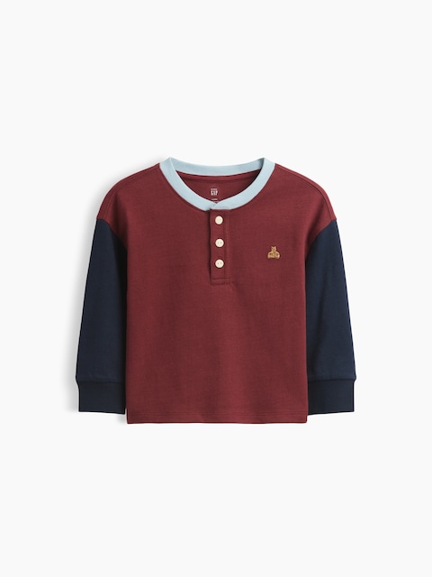 T-SHIRT HENLEY POUR BÉBÉ ET TOUT-PETIT