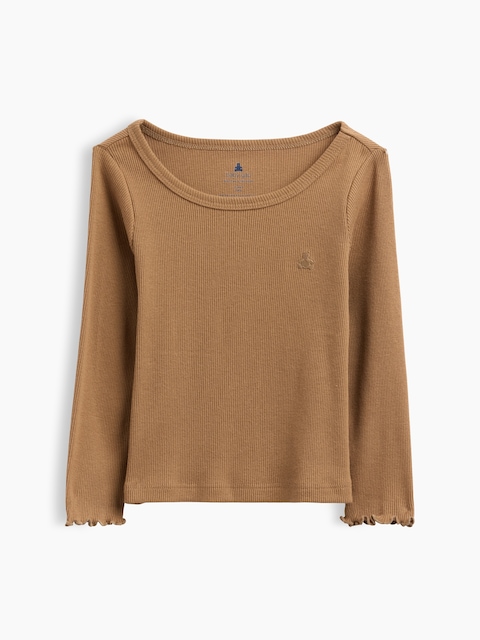 T-SHIRT EN TRICOT CÔTELÉ AGENCEZ À VOLONTÉ POUR BÉBÉ ET TOUT-PETIT