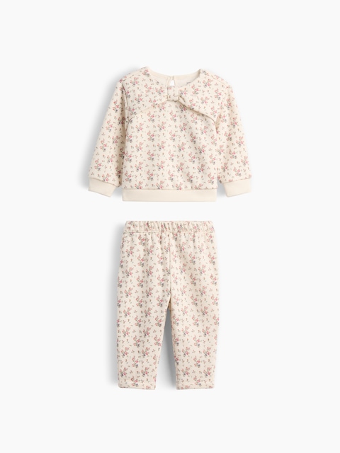 Baby & Toddler VintageSoft Bow Sweat Set