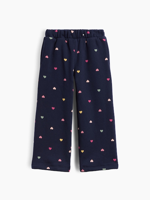 Baby & Toddler VintageSoft Print Wide-Leg Sweatpants