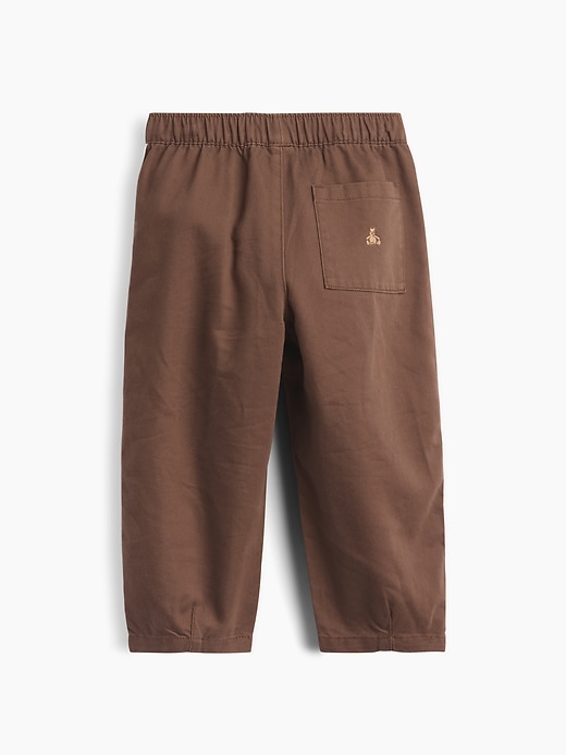 L'image numéro 3 présente Pantalon coupe baril à taille élastique Douceur suprême pour Bébé et Tout-petit
