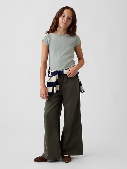 Image number 1 showing, Kids Easy Wide-Leg Utility Pants