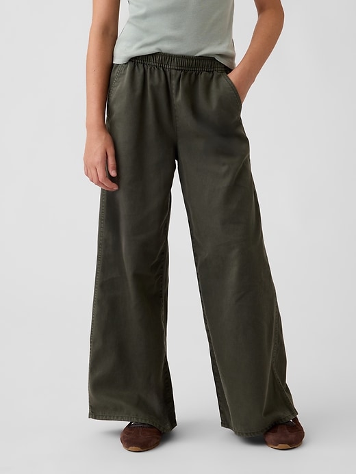Image number 3 showing, Kids Easy Wide-Leg Utility Pants