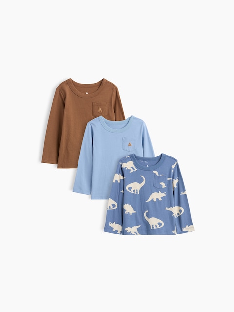 T-SHIRT À POCHE AGENCEZ À VOLONTÉ POUR BÉBÉ ET TOUT-PETIT (PAQUET DE 3)