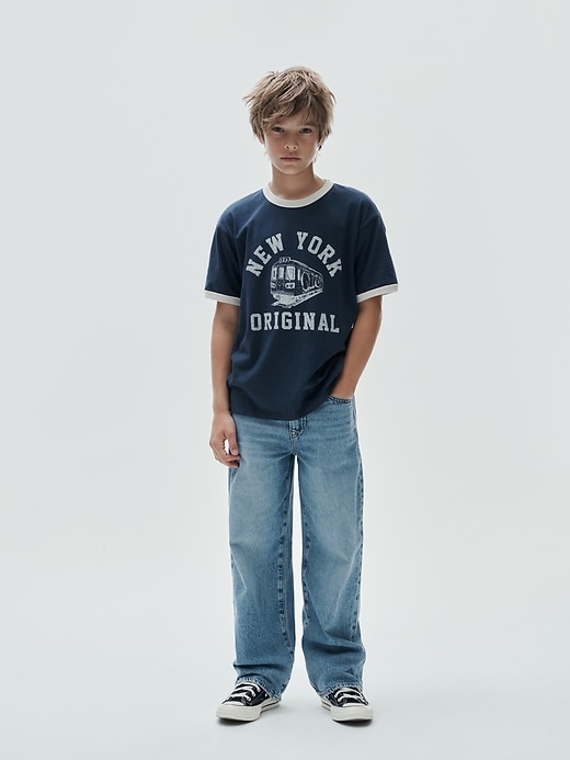 Image number 7 showing, Kids Baggy Jeans
