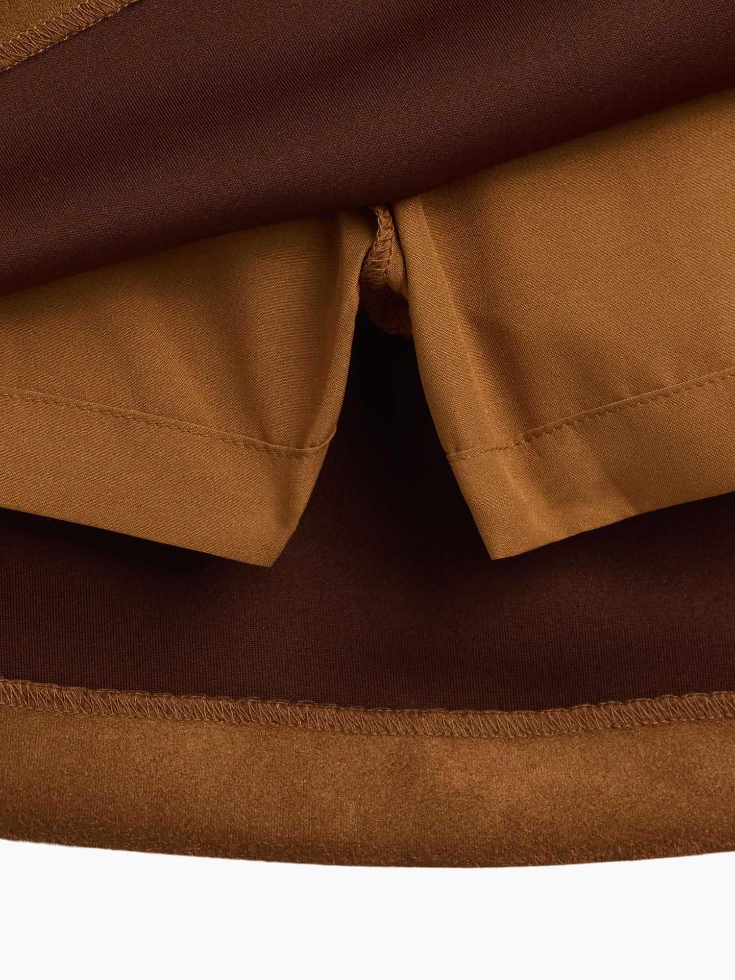 Vegan Suede Mini Skort