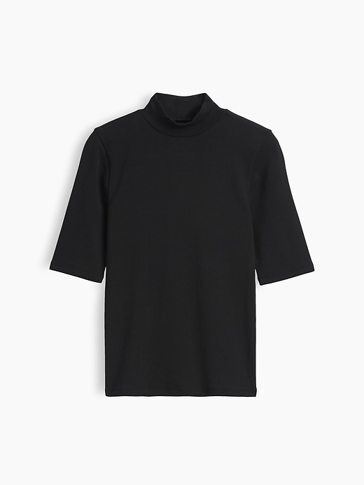 L'image numéro 5 présente T-shirt moderne à col montant