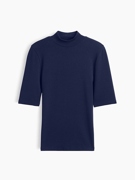 L'image numéro 5 présente T-shirt moderne à col montant