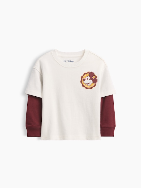 T-SHIRT À SUPERPOSITION GAP × DISNEY POUR BÉBÉ ET TOUT-PETIT