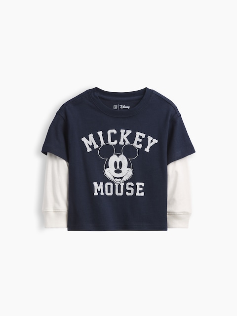 T-SHIRT À SUPERPOSITION GAP × DISNEY POUR BÉBÉ ET TOUT-PETIT