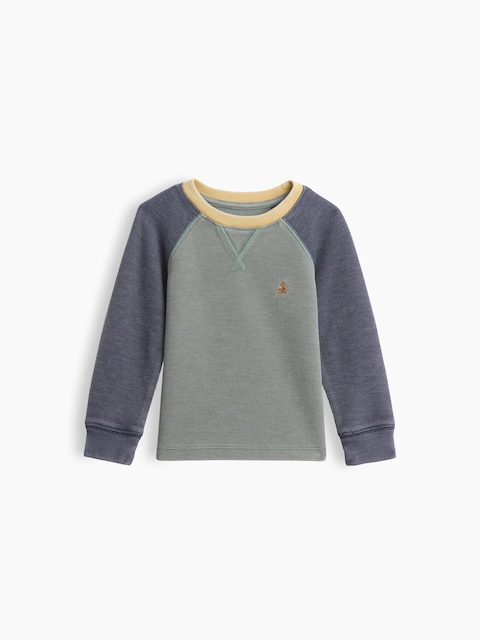 T-SHIRT RAS DU COU TEXTURÉ POUR BÉBÉ ET TOUT-PETIT
