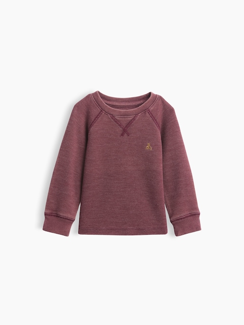 T-SHIRT RAS DU COU TEXTURÉ POUR BÉBÉ ET TOUT-PETIT