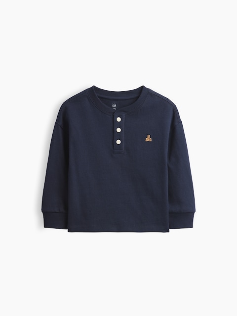 T-SHIRT HENLEY POUR BÉBÉ ET TOUT-PETIT