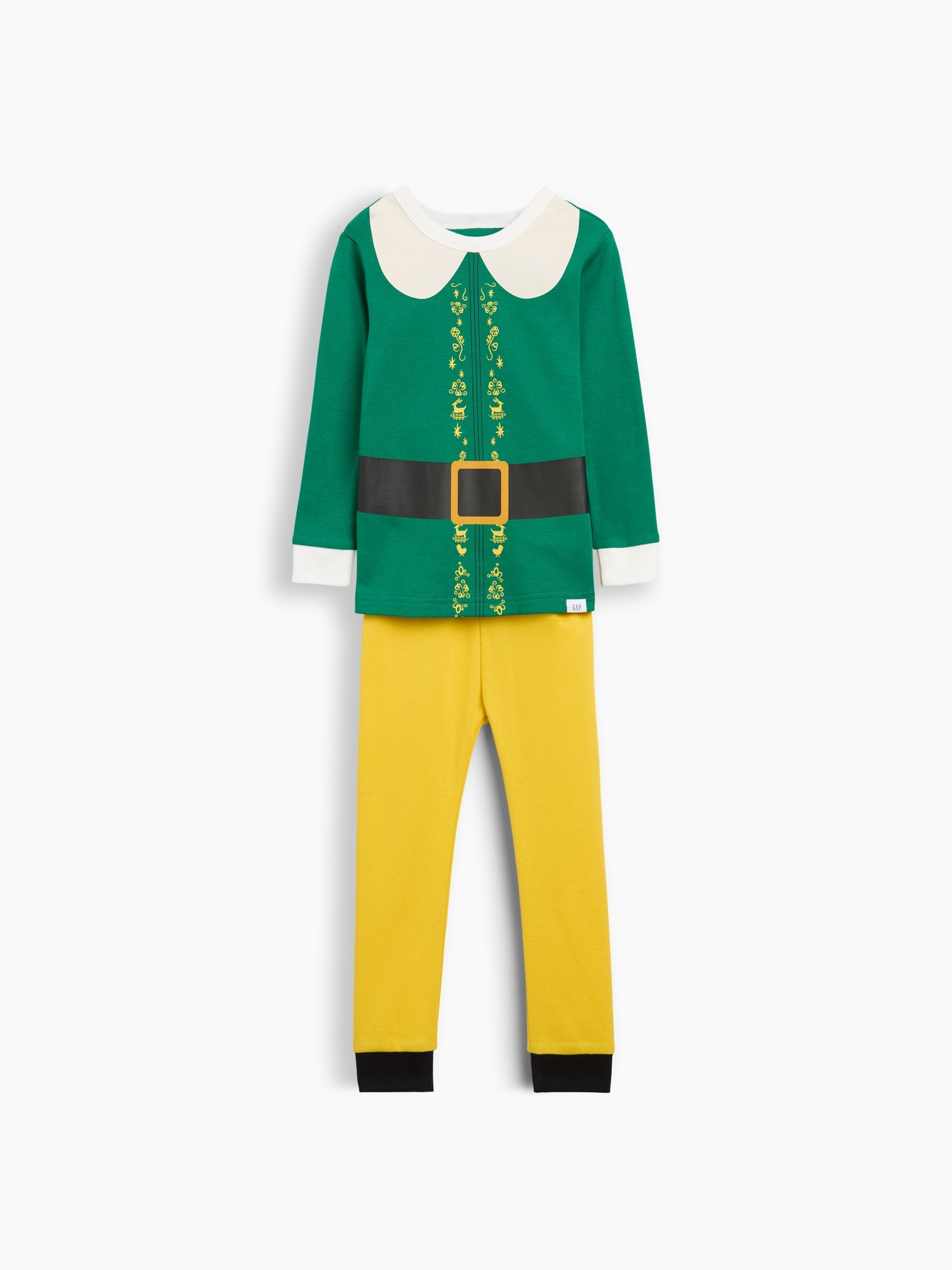 Pyjama en coton biologique brossé de lutin pour Bébé et Tout-petit