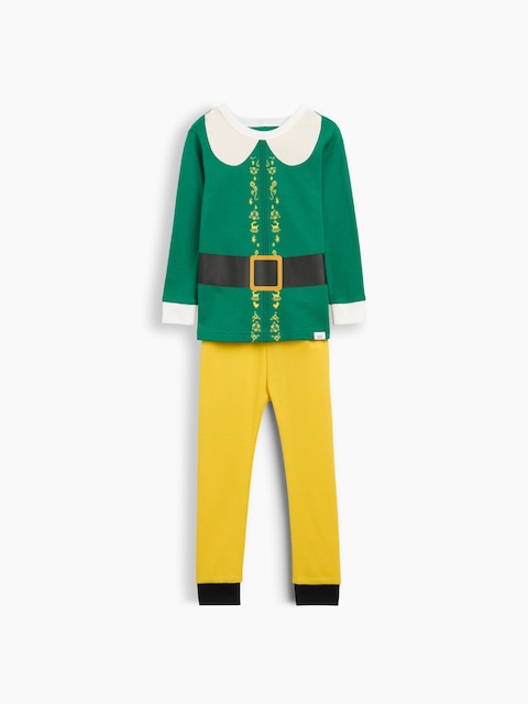 Baby & Toddler Organic Brushed Cotton Elf PJ Set