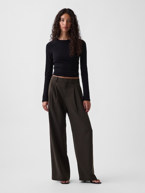 365 High Rise Pleated Trousers