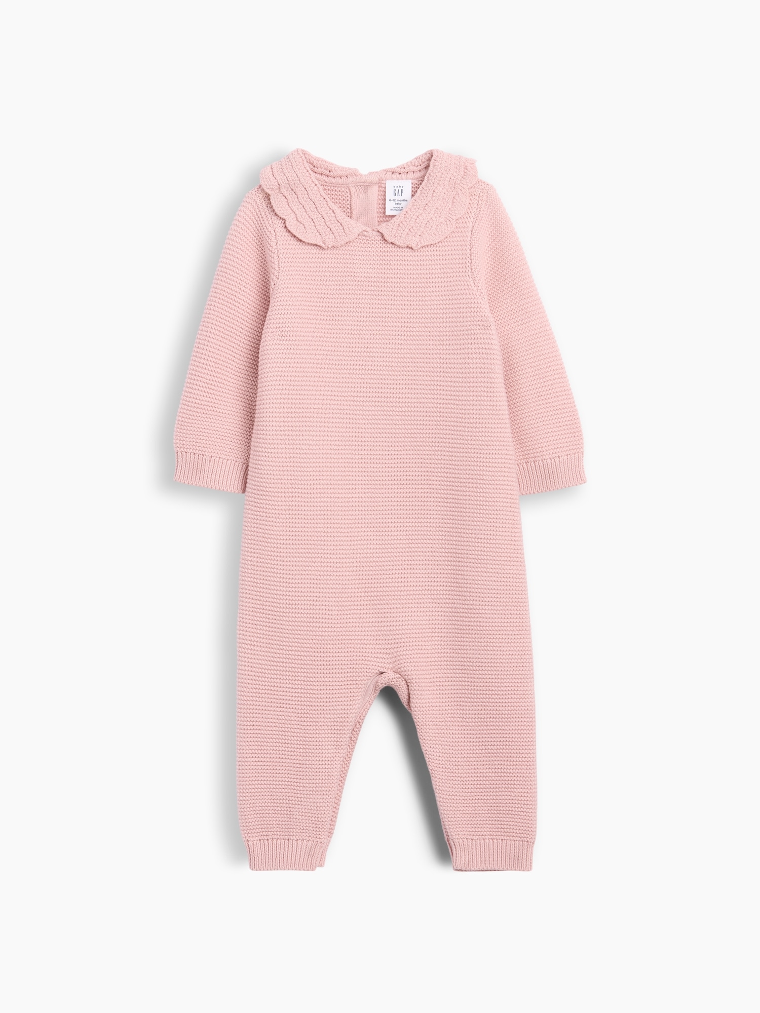 Une-pièce à col en tricot crocheté pour Bébé