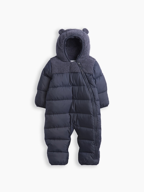 HABIT DE NEIGE UNE-PIÈCE À CAPUCHON POUR BÉBÉ