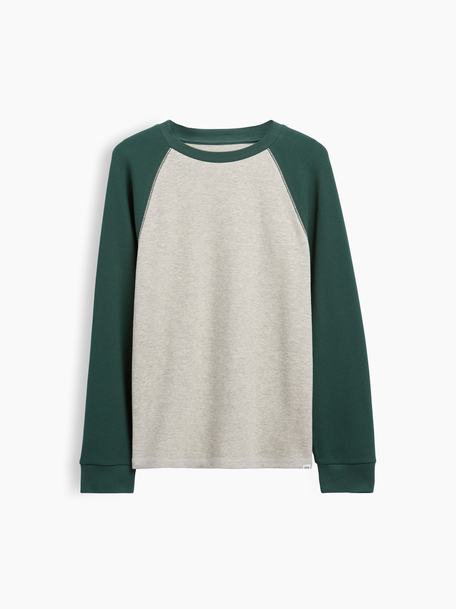 Kids Waffle Raglan T-Shirt