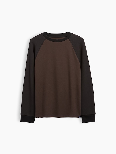 T-SHIRT GAUFRÉ À MANCHES RAGLAN POUR ENFANT