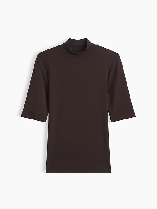 L'image numéro 5 présente T-shirt moderne à col montant