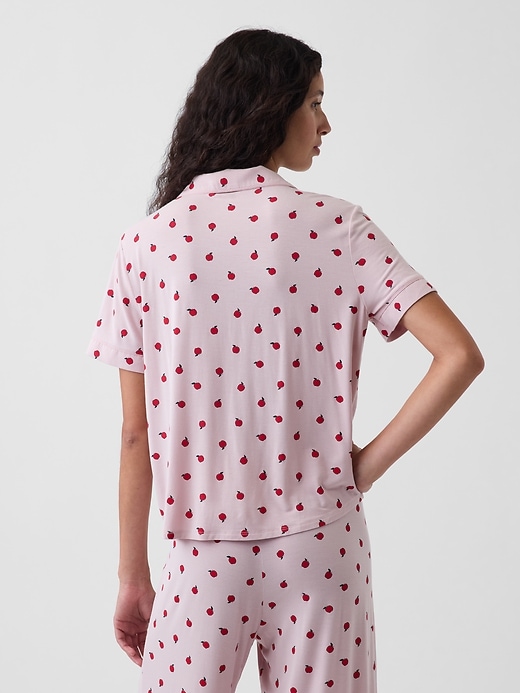 L'image numéro 3 présente Haut de pyjama en modal PureDouceur