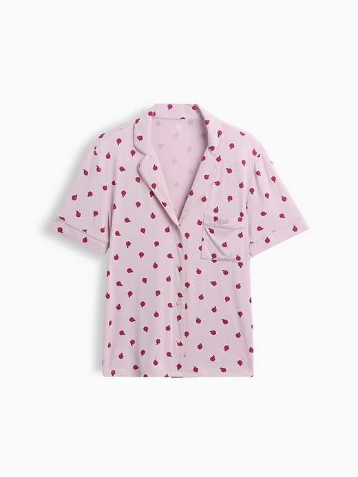 L'image numéro 5 présente Haut de pyjama en modal PureDouceur