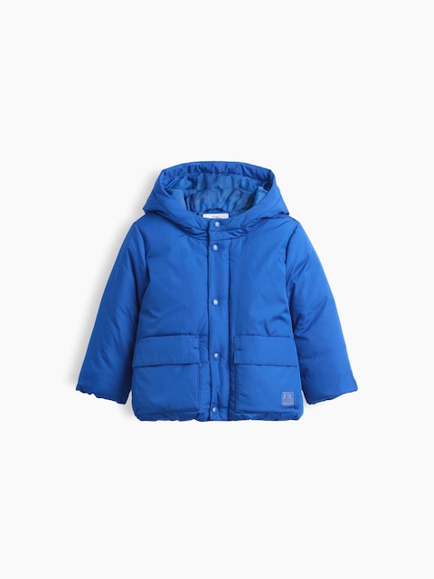 VESTE REMBOURRÉE EN TISSU RECYCLÉ À ÉPAISSEUR MOYENNE POUR BÉBÉ ET TOUT-PETIT