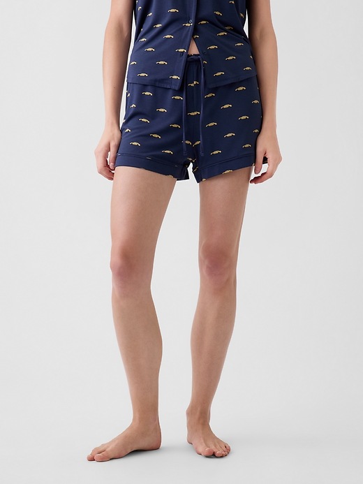 L'image numéro 2 présente Short de pyjama en modal PureDouceur
