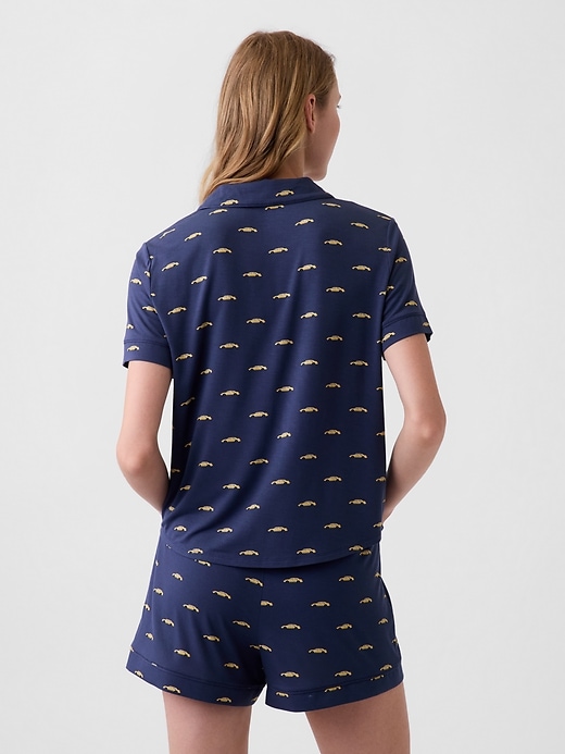 L'image numéro 3 présente Haut de pyjama en modal PureDouceur