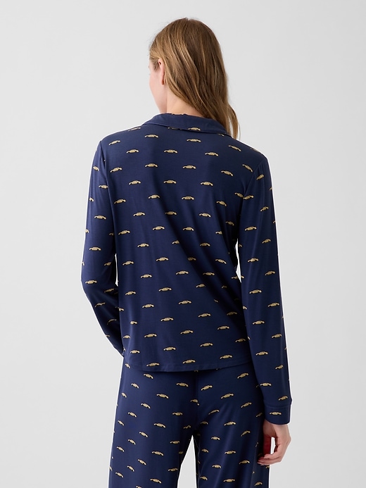 L'image numéro 3 présente Haut de pyjama en modal PureDouceur