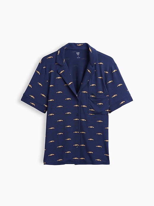 L'image numéro 5 présente Haut de pyjama en modal PureDouceur