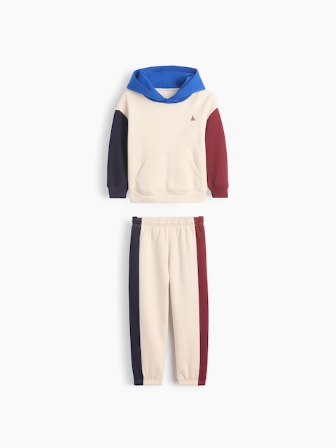 ENSEMBLE EN COTON OUATÉ VINTAGEDOUX POUR BÉBÉ ET TOUT-PETIT1