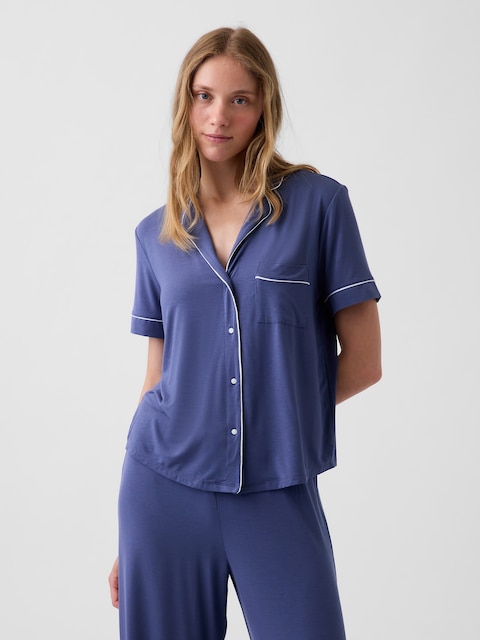 HAUT DE PYJAMA EN MODAL PUREDOUCEUR