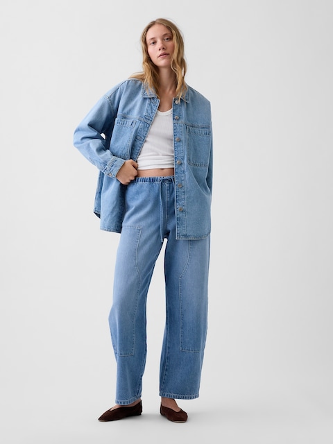 JEAN COUPE BARIL CONFORT À TAILLE HAUTE DOUCEUR SUPRÊME