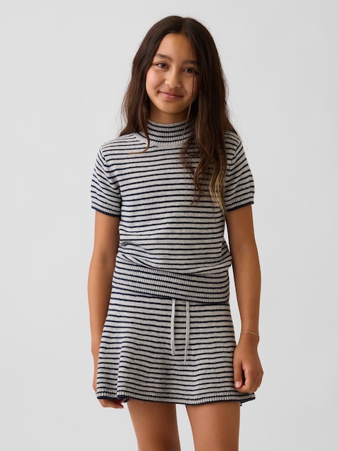 Kids CashSoft Mockneck Sweater