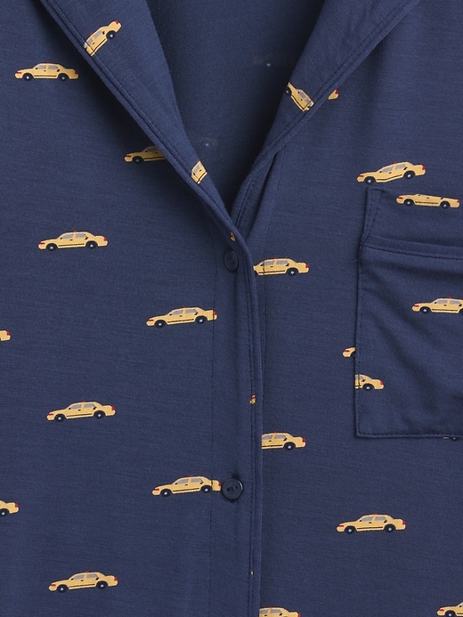 L'image numéro 4 présente Haut de pyjama en modal PureDouceur