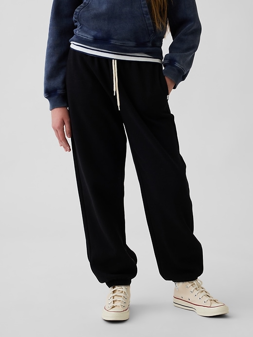 L'image numéro 3 présente Pantalon de jogging décontracté VintageDoux pour Enfant