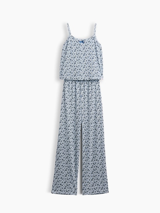 L'image numéro 2 présente Pyjama en tricot pointelle de polyester recyclé pour Enfant