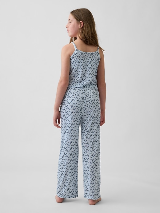 L'image numéro 3 présente Pyjama en tricot pointelle de polyester recyclé pour Enfant