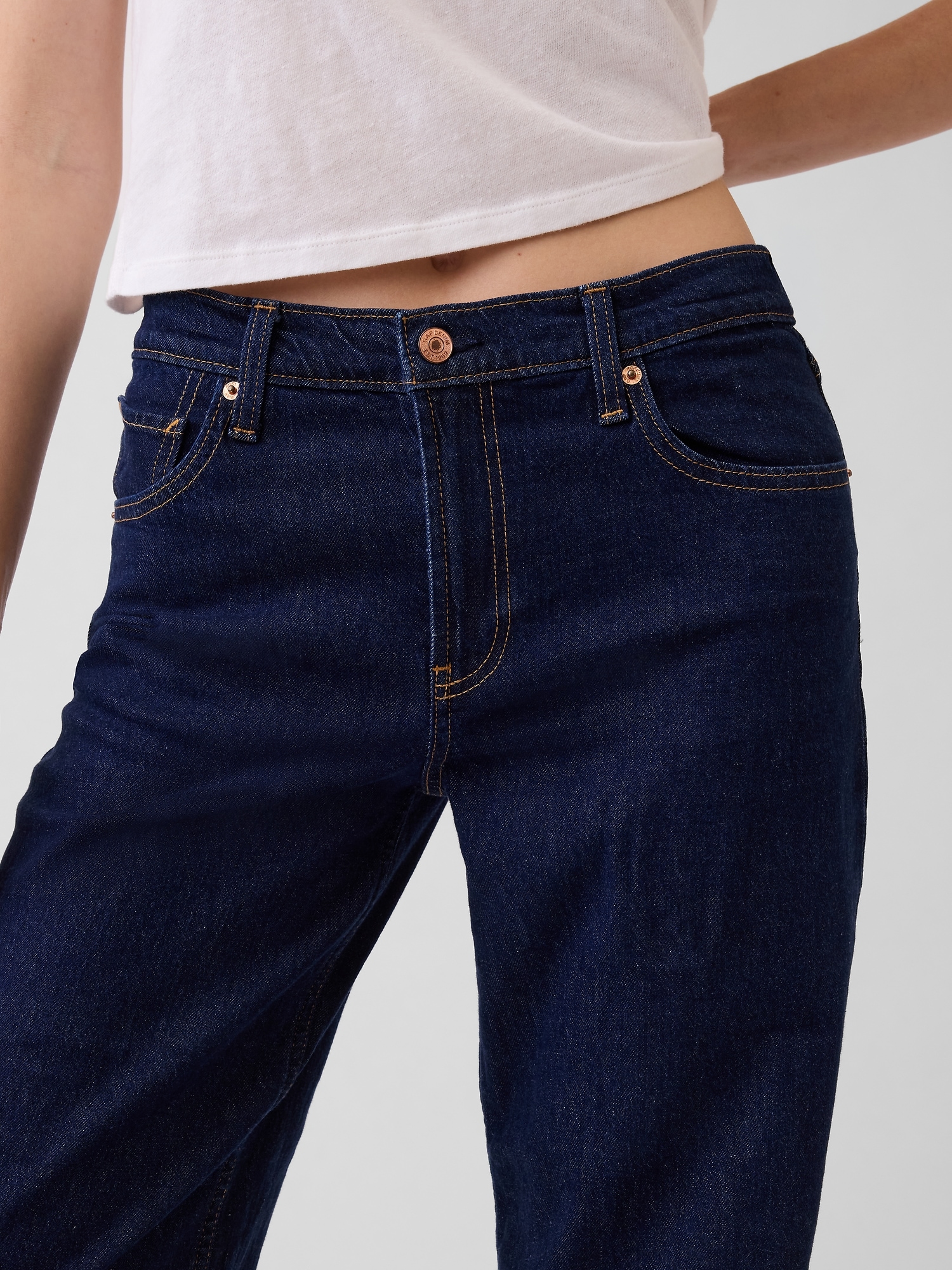 Low Rise '90s Loose Jeans