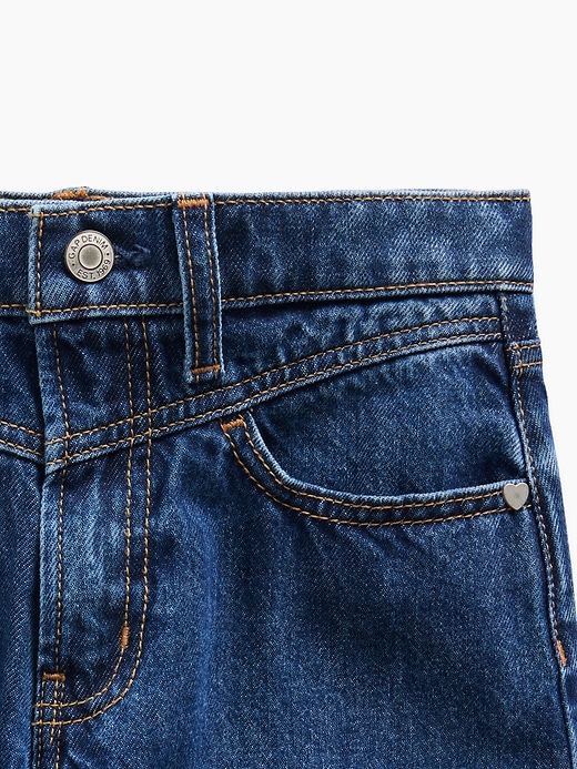 Image number 6 showing, Kids Low Rise Front Yoke Baggy Jeans