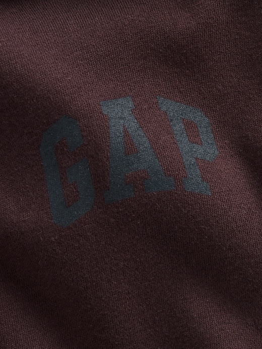 L'image numéro 4 présente Chandail à capuchon court à logo VintageDoux